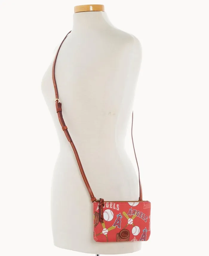 Woman MLB Angels Top Zip Crossbody Angels Dooney and Bourke Crossbodies Woman MLB Angels Top Zip Crossbody Angels Dooney and Bourke Crossbodies