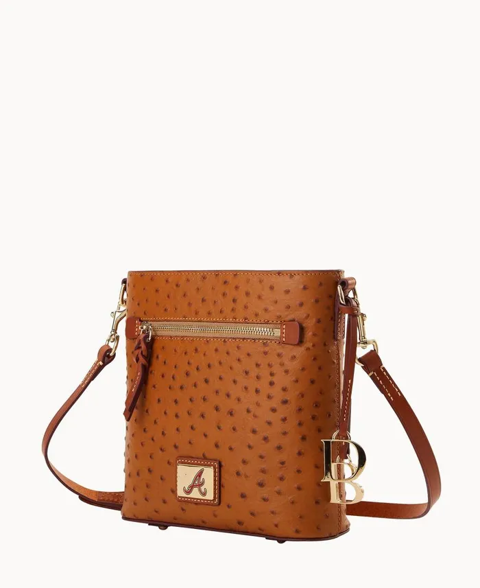 Woman MLB Braves Zip Crossbody Braves Dooney and Bourke Crossbodies Woman MLB Braves Zip Crossbody Braves Dooney and Bourke Crossbodies