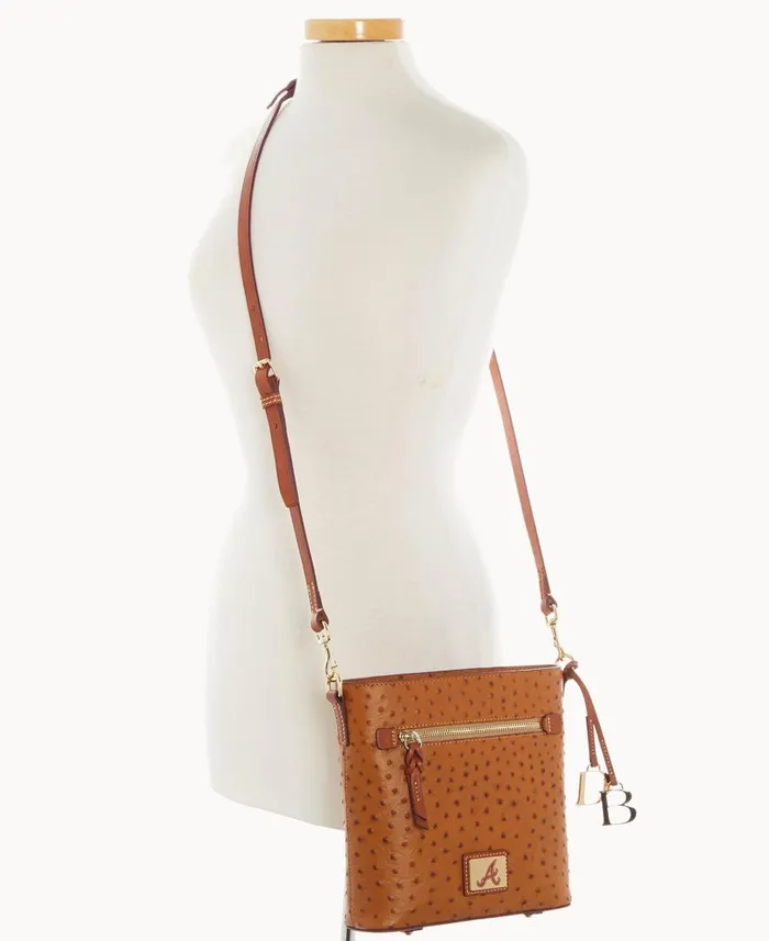 Woman MLB Braves Zip Crossbody Braves Dooney and Bourke Crossbodies Woman MLB Braves Zip Crossbody Braves Dooney and Bourke Crossbodies