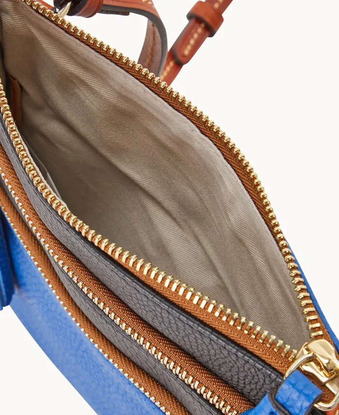 Woman MLB Cubs Triple Zip Crossbody Cubs Dooney and Bourke Crossbodies Woman MLB Cubs Triple Zip Crossbody Cubs Dooney and Bourke Crossbodies