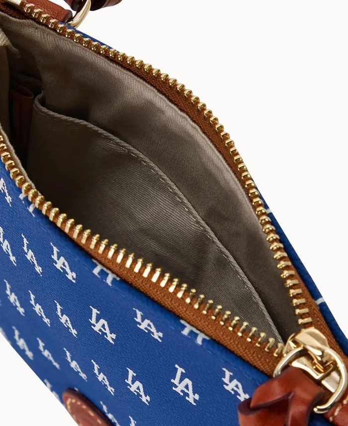 Woman MLB Dodgers Small North South Top Zip Crossbody Dodgers Dooney and Bourke Crossbodies Woman MLB Dodgers Small North South Top Zip Crossbody Dodgers Dooney and Bourke Crossbodies