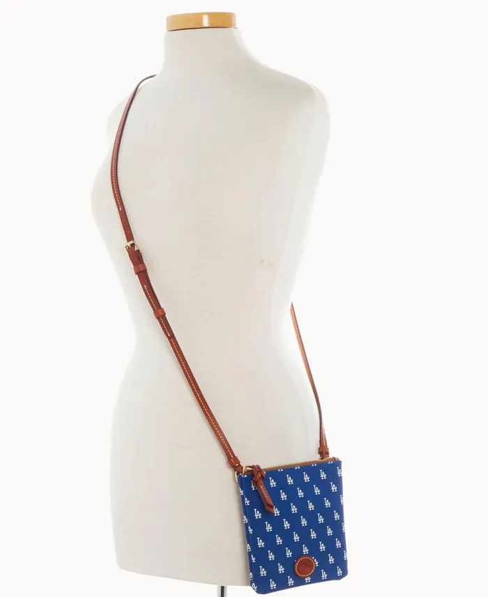Woman MLB Dodgers Small North South Top Zip Crossbody Dodgers Dooney and Bourke Crossbodies Woman MLB Dodgers Small North South Top Zip Crossbody Dodgers Dooney and Bourke Crossbodies