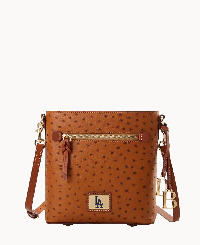 Woman MLB Dodgers Zip Crossbody Dodgers Dooney and Bourke Crossbodies