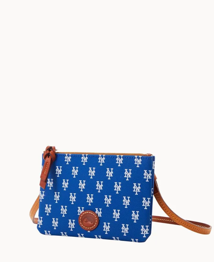 Woman MLB Mets Top Zip Crossbody Mets Dooney and Bourke Crossbodies Woman MLB Mets Top Zip Crossbody Mets Dooney and Bourke Crossbodies