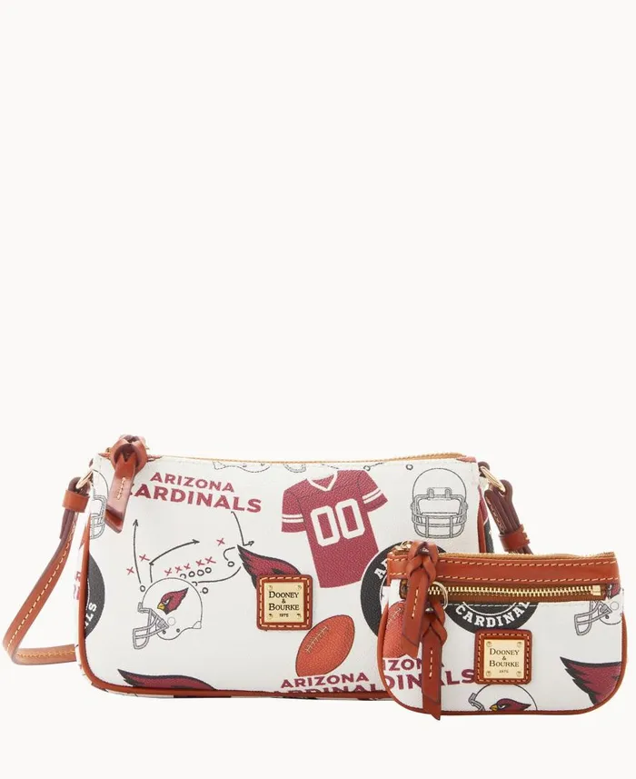 Woman NFL AZ Cardinals Lexi Crossbody Sm Coin Case Cardinals Dooney and Bourke Crossbodies Woman NFL AZ Cardinals Lexi Crossbody Sm Coin Case Cardinals Dooney and Bourke Crossbodies