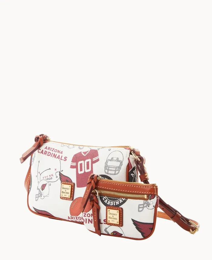 Woman NFL AZ Cardinals Lexi Crossbody Sm Coin Case Cardinals Dooney and Bourke Crossbodies Woman NFL AZ Cardinals Lexi Crossbody Sm Coin Case Cardinals Dooney and Bourke Crossbodies