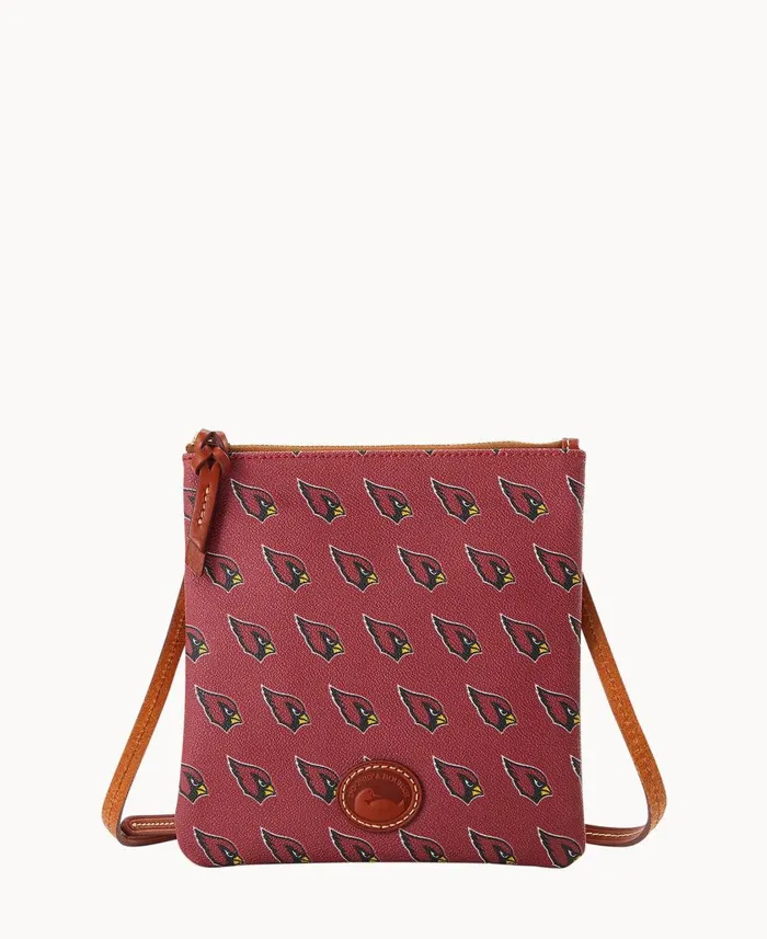 Woman NFL AZ Cardinals North South Top Zip Crossbody Cardinals Dooney and Bourke Crossbodies Woman NFL AZ Cardinals North South Top Zip Crossbody Cardinals Dooney and Bourke Crossbodies
