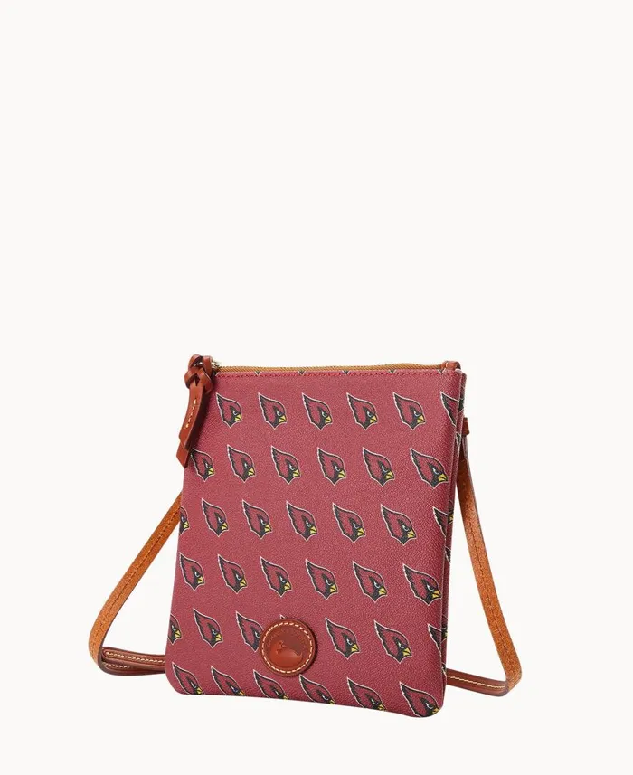 Woman NFL AZ Cardinals North South Top Zip Crossbody Cardinals Dooney and Bourke Crossbodies Woman NFL AZ Cardinals North South Top Zip Crossbody Cardinals Dooney and Bourke Crossbodies