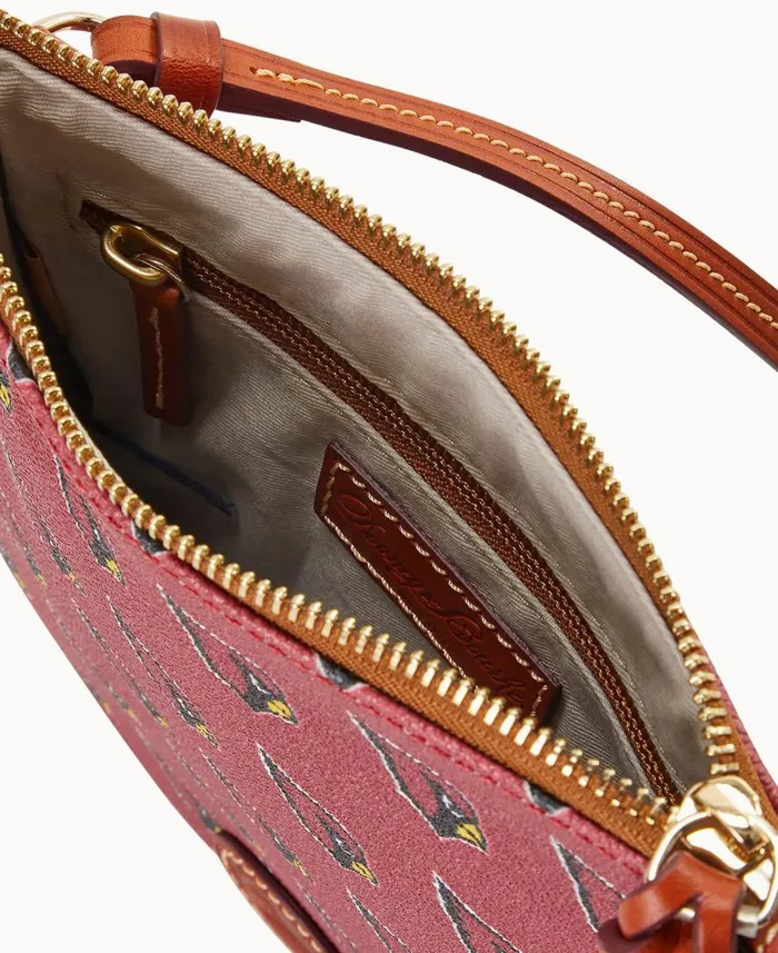 Woman NFL AZ Cardinals North South Top Zip Crossbody Cardinals Dooney and Bourke Crossbodies Woman NFL AZ Cardinals North South Top Zip Crossbody Cardinals Dooney and Bourke Crossbodies