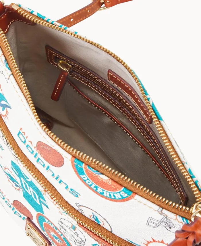 Woman NFL Dolphins Crossbody Dolphins Dooney and Bourke Crossbodies Woman NFL Dolphins Crossbody Dolphins Dooney and Bourke Crossbodies