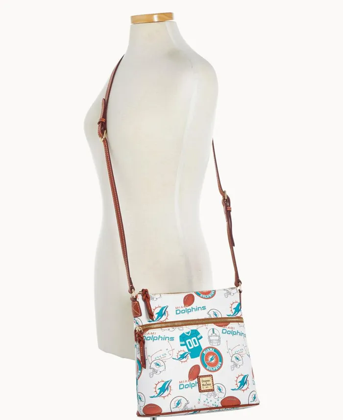 Woman NFL Dolphins Crossbody Dolphins Dooney and Bourke Crossbodies Woman NFL Dolphins Crossbody Dolphins Dooney and Bourke Crossbodies