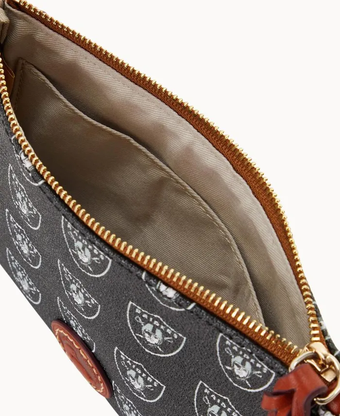 Woman NFL Raiders Top Zip Crossbody Raiders Dooney and Bourke Crossbodies Woman NFL Raiders Top Zip Crossbody Raiders Dooney and Bourke Crossbodies