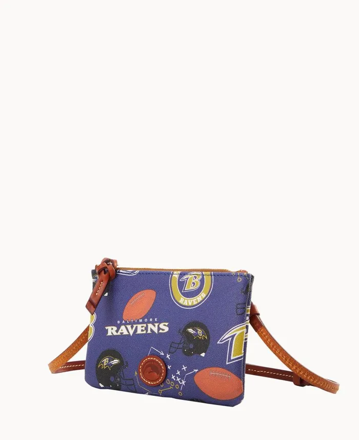 Woman NFL Ravens Top Zip Crossbody Ravens Dooney and Bourke Crossbodies Woman NFL Ravens Top Zip Crossbody Ravens Dooney and Bourke Crossbodies