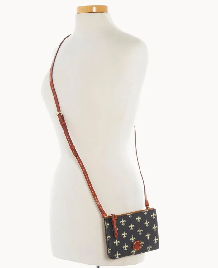 Woman NFL Saints Top Zip Crossbody Saints Dooney and Bourke Crossbodies Woman NFL Saints Top Zip Crossbody Saints Dooney and Bourke Crossbodies