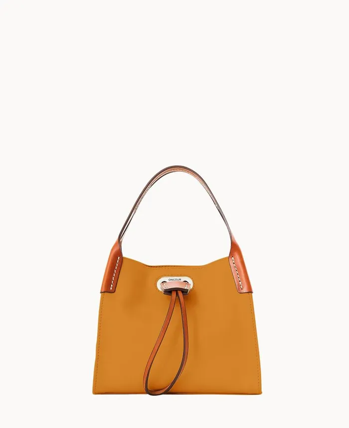 Woman Oncour Elba Tiny Full Up Melon Dooney and Bourke Shoulder Bags
