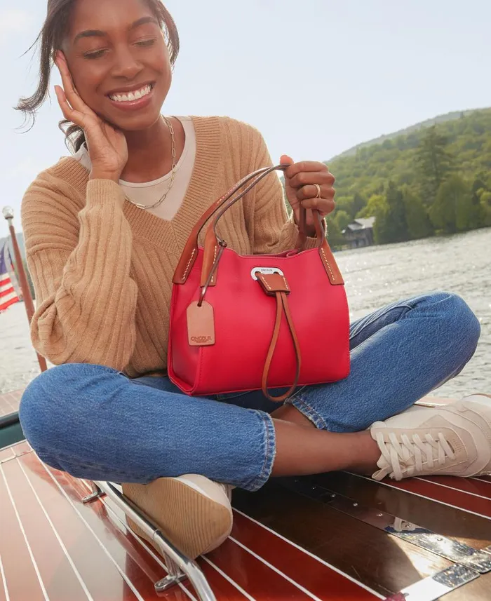 Woman Oncour Elba Tiny Full Up Melon Dooney and Bourke Shoulder Bags Woman Oncour Elba Tiny Full Up Melon Dooney and Bourke Shoulder Bags