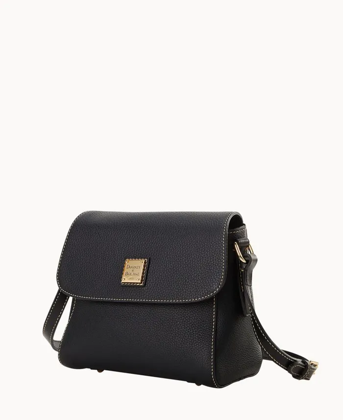 Woman Pebble Grain Small Eliza Crossbody Black Black Dooney and Bourke Crossbodies Woman Pebble Grain Small Eliza Crossbody Black Black Dooney and Bourke Crossbodies