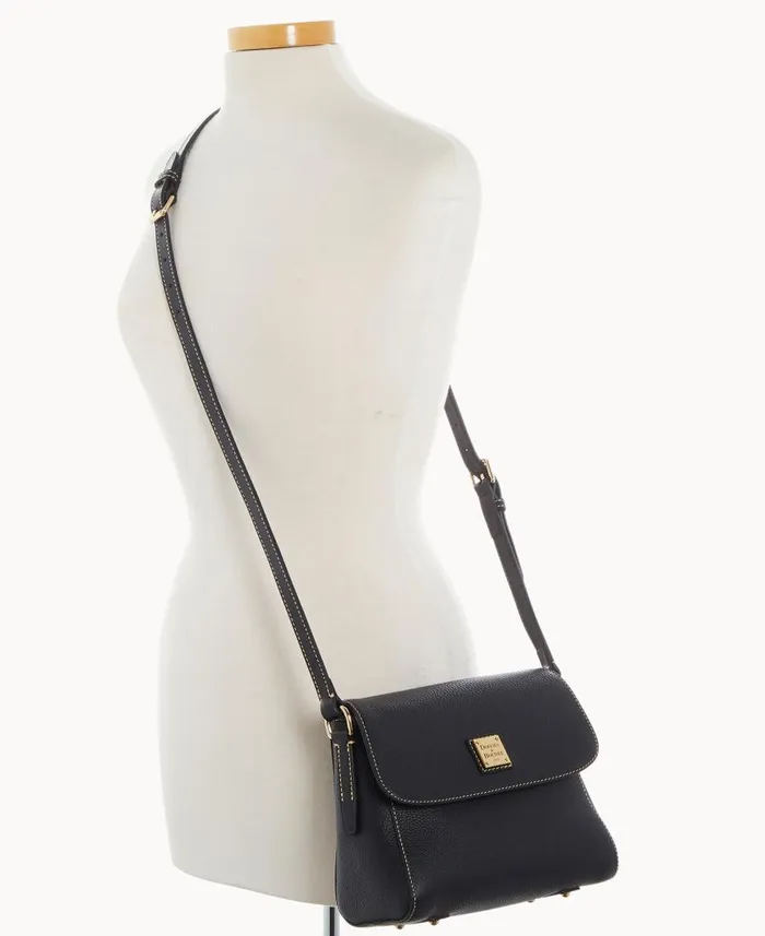 Woman Pebble Grain Small Eliza Crossbody Black Black Dooney and Bourke Crossbodies Woman Pebble Grain Small Eliza Crossbody Black Black Dooney and Bourke Crossbodies