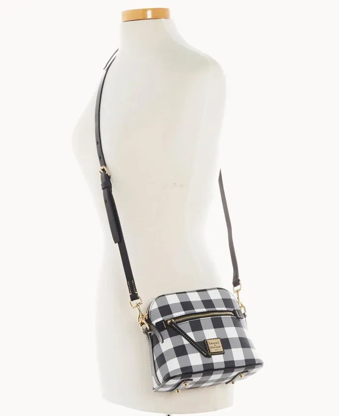 Woman Tucker Domed Crossbody Black Dooney and Bourke Crossbodies Woman Tucker Domed Crossbody Black Dooney and Bourke Crossbodies