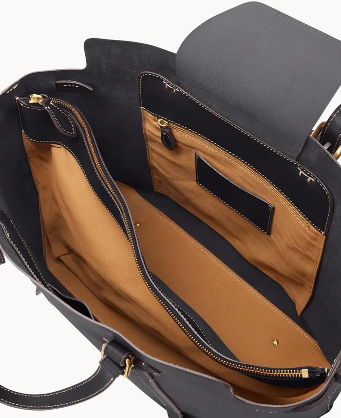 Woman Volta Leone Black Dooney and Bourke Satchels Woman Volta Leone Black Dooney and Bourke Satchels