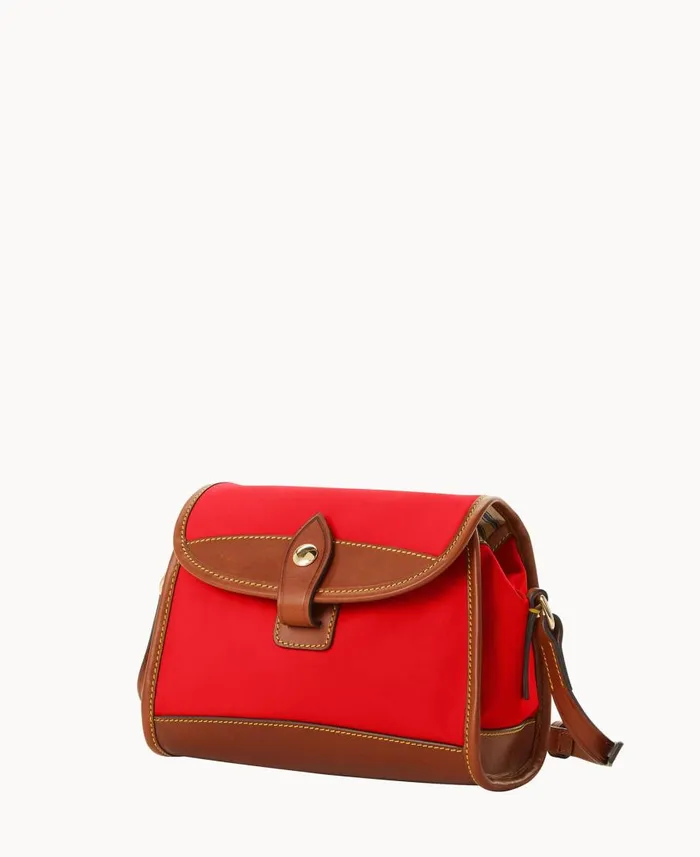 Woman Wayfarer Flap Crossbody Red Dooney and Bourke Crossbodies Woman Wayfarer Flap Crossbody Red Dooney and Bourke Crossbodies