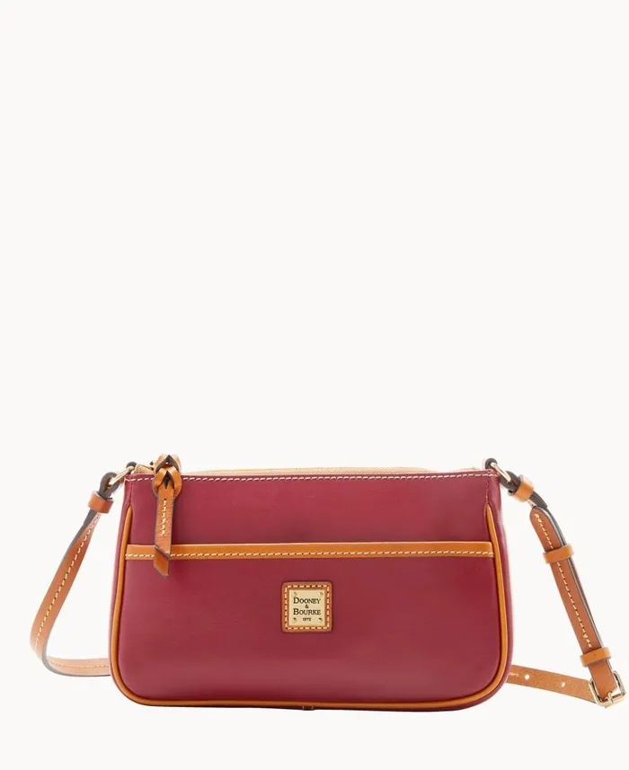 Woman Wexford Leather Lola Pouchette Crossbody Mulberry Dooney and Bourke Crossbodies