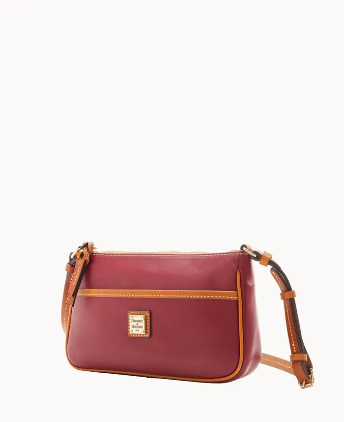 Woman Wexford Leather Lola Pouchette Crossbody Mulberry Dooney and Bourke Crossbodies Woman Wexford Leather Lola Pouchette Crossbody Mulberry Dooney and Bourke Crossbodies