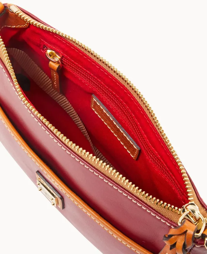 Woman Wexford Leather Lola Pouchette Crossbody Mulberry Dooney and Bourke Crossbodies Woman Wexford Leather Lola Pouchette Crossbody Mulberry Dooney and Bourke Crossbodies
