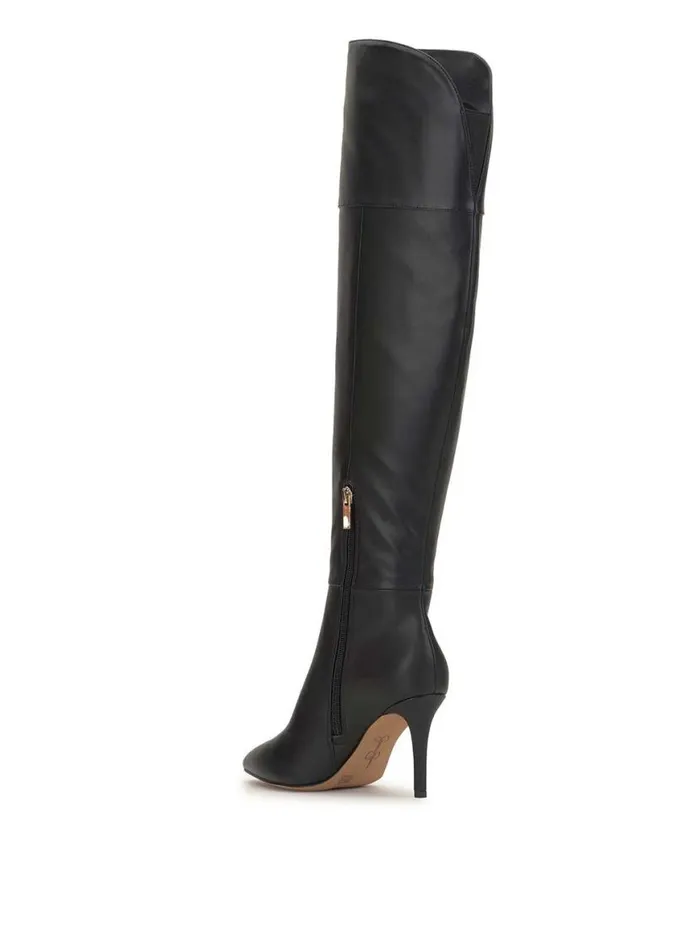 Women Adysen Boot In Black Leather Jessica Simpson Boots and Booties