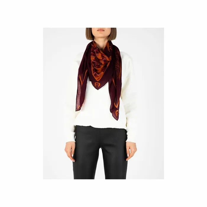 Women Aigner Foulards Seasonal Carr Women Aigner Foulards Seasonal Carr