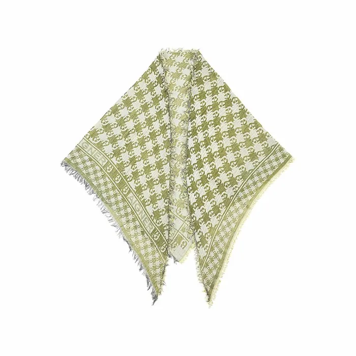 Women Aigner Foulards Triangle Scarf Logo