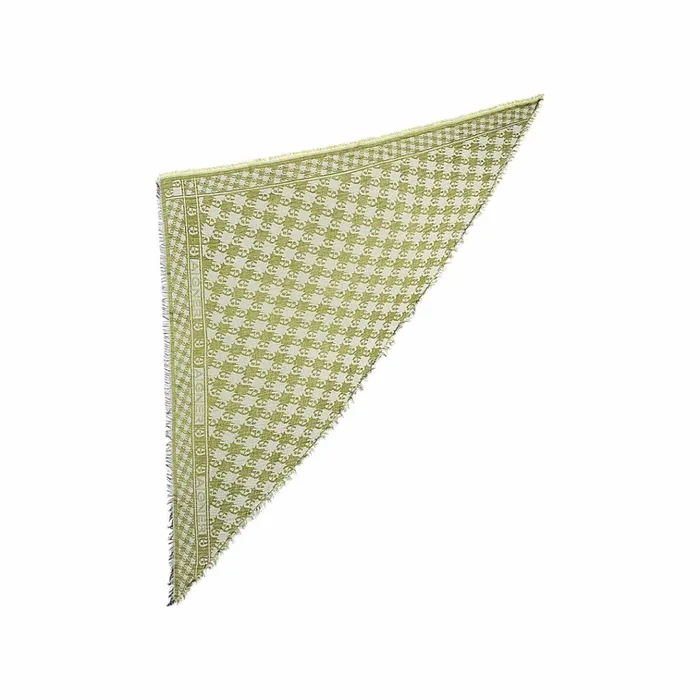 Women Aigner Foulards Triangle Scarf Logo Women Aigner Foulards Triangle Scarf Logo