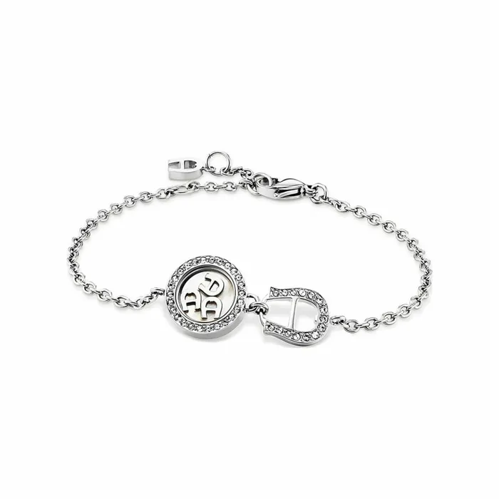 Women Aigner Jewelry Bracelet With A Logo And Stones