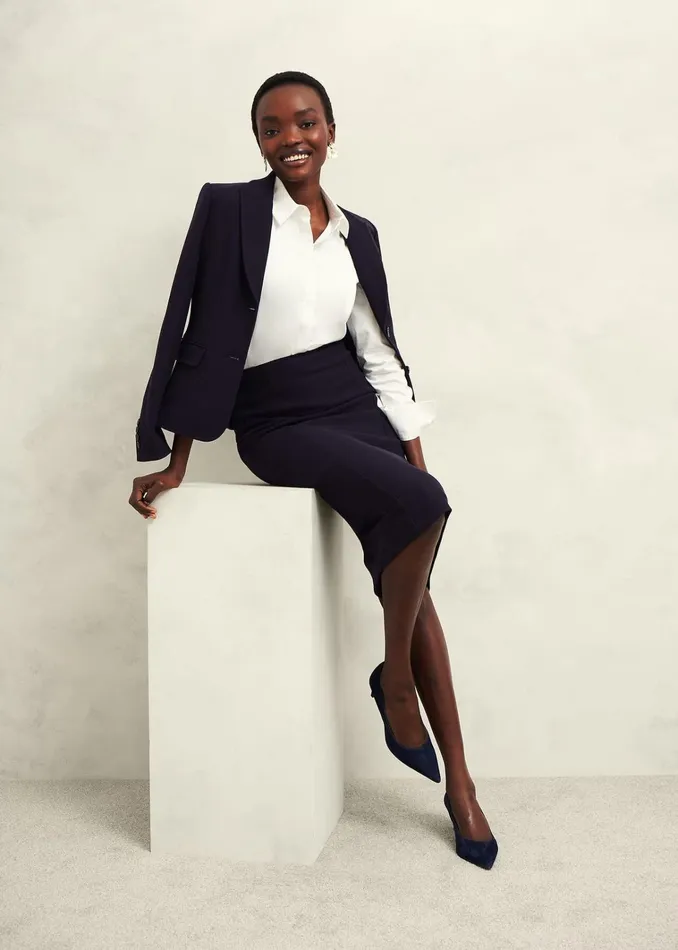 Women Aly Jacket Navy Hobbs Coats and Jackets