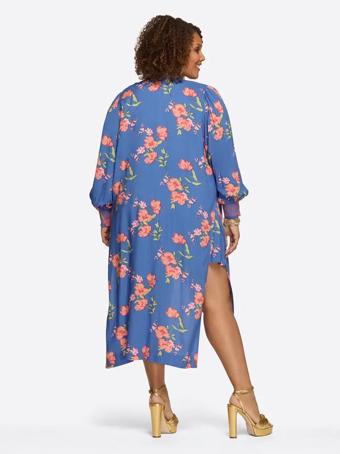 Women Amalia Kimono In Happy Floret Jessica Simpson Jackets Blazers and Kimonos