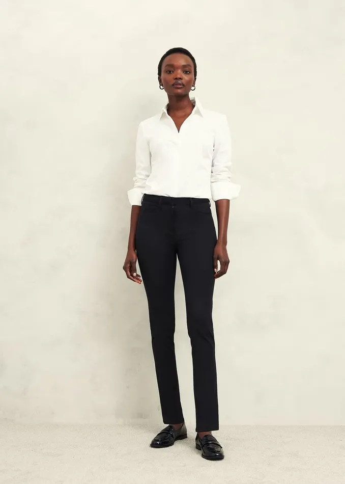 Women Amanda Skinny Jeans Black Hobbs Trousers