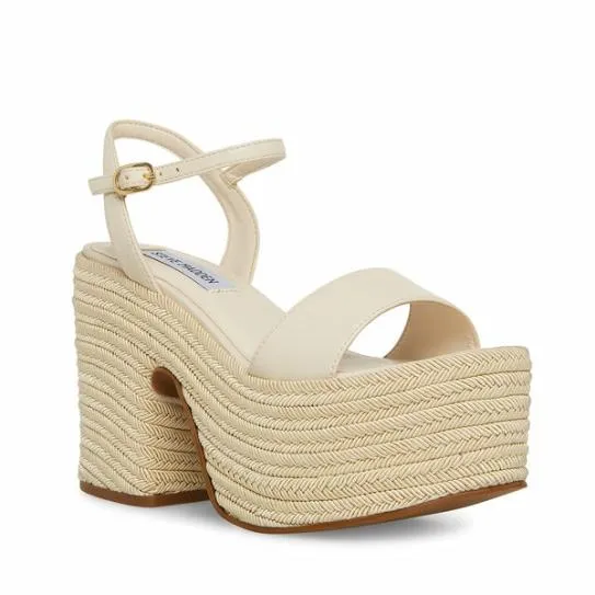 Women ANDREA BONE Bone Steve Madden Sandals Women ANDREA BONE Bone Steve Madden Sandals