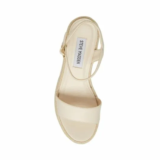 Women ANDREA BONE Bone Steve Madden Sandals Women ANDREA BONE Bone Steve Madden Sandals