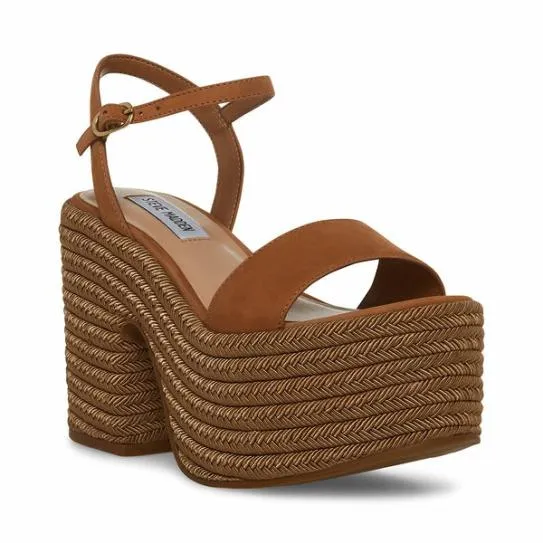 Women ANDREA TAN Tan Steve Madden Sandals Women ANDREA TAN Tan Steve Madden Sandals
