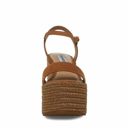Women ANDREA TAN Tan Steve Madden Sandals Women ANDREA TAN Tan Steve Madden Sandals