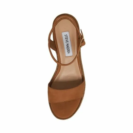 Women ANDREA TAN Tan Steve Madden Sandals Women ANDREA TAN Tan Steve Madden Sandals