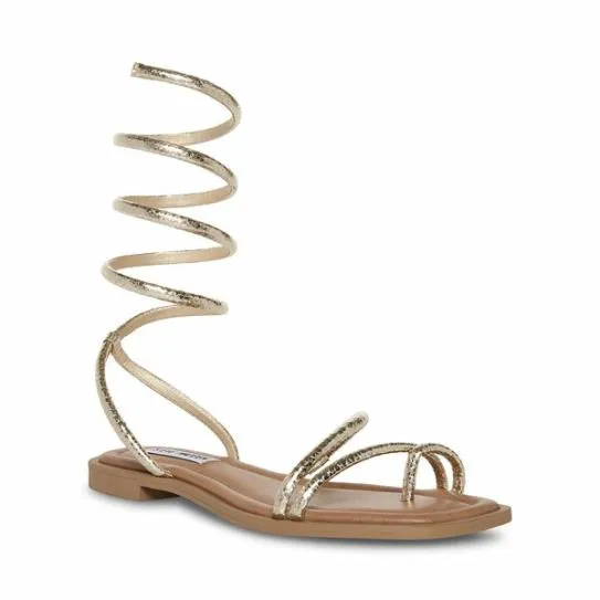 Women ANTELLE GOLD SNAKE Gold Snake Steve Madden Sandals Women ANTELLE GOLD SNAKE Gold Snake Steve Madden Sandals