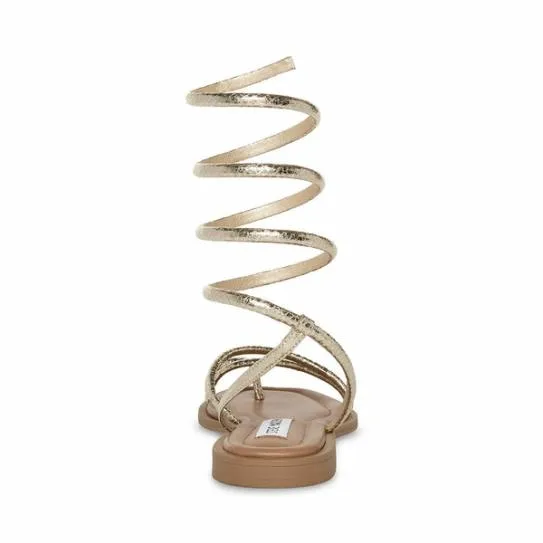 Women ANTELLE GOLD SNAKE Gold Snake Steve Madden Sandals Women ANTELLE GOLD SNAKE Gold Snake Steve Madden Sandals
