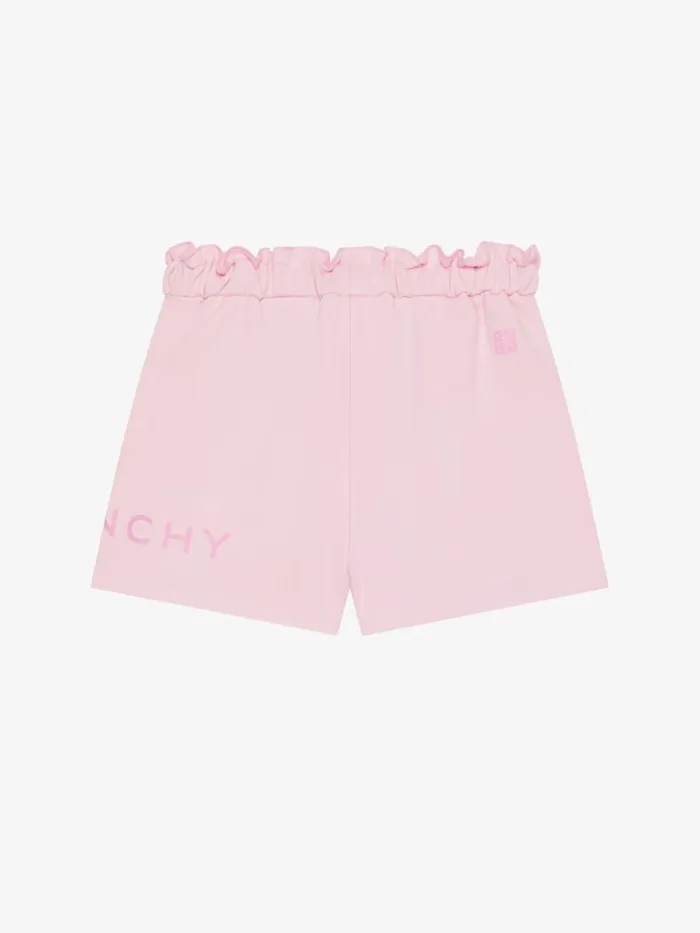 Women Baby 1 Month To 3 Years Givenchy GIVENCHY Archetype Bermuda Shorts In Fleece Light Pink