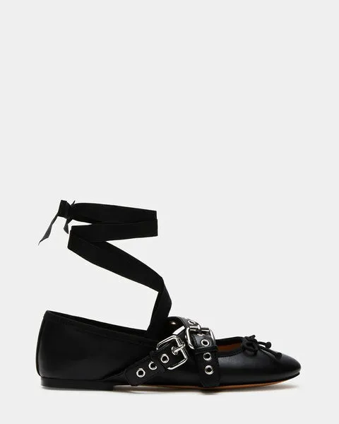 Women BAYLEN BLACK Black Steve Madden Loafers and Flats