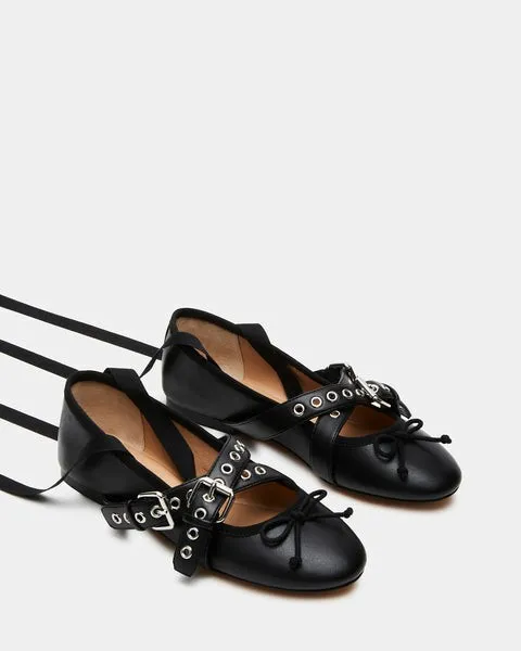 Women BAYLEN BLACK Black Steve Madden Loafers and Flats Women BAYLEN BLACK Black Steve Madden Loafers and Flats