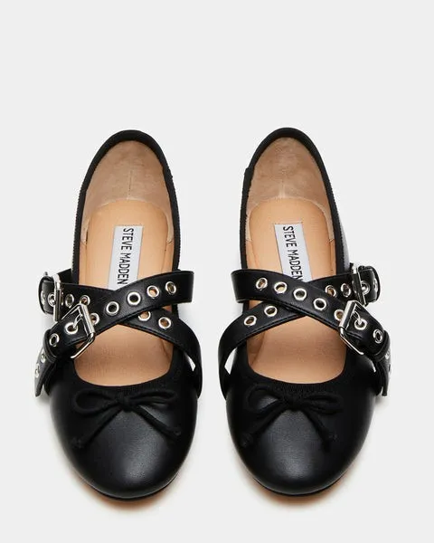 Women BAYLEN BLACK Black Steve Madden Loafers and Flats Women BAYLEN BLACK Black Steve Madden Loafers and Flats