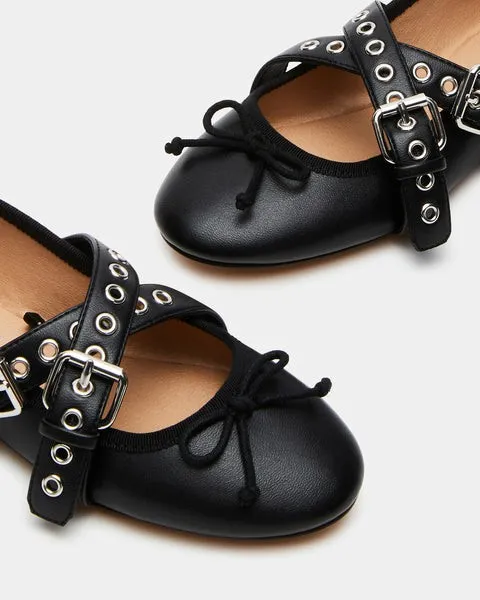 Women BAYLEN BLACK Black Steve Madden Loafers and Flats Women BAYLEN BLACK Black Steve Madden Loafers and Flats