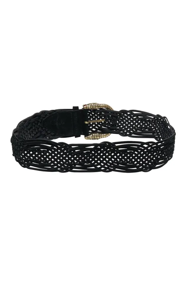 Women Belts Camilla Woven Suede Belt Liv A Little
