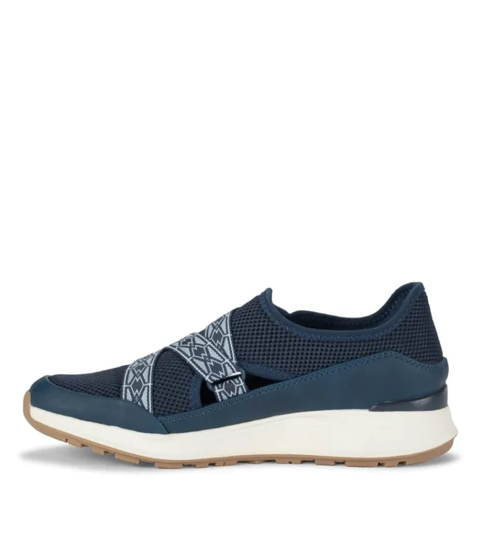Women Bianna Slip On Sneaker Navy Blue Baretraps Sneakers